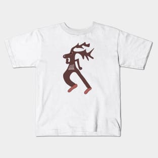 Oh deer they're running Kids T-Shirt